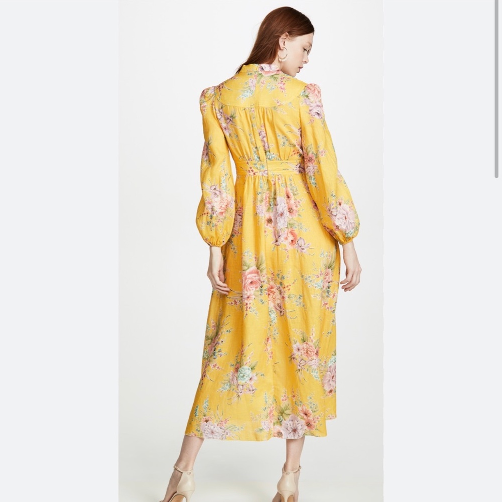 NWOT zimmermann zinnia linen dress - Picture 6 of 11